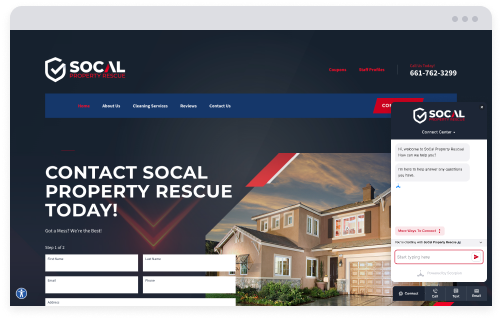SoCal Property Rescue Website Snippet